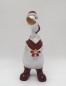 Preview: Weihnachtsgans Gundel  28 cm Adventsdekoration, Weihnachtsdekoration