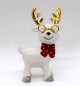Preview: Weihnachtsrentier Sven mit Brille 12,5 cm Adventsdekoration, Weihnachtsdekoration