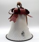 Preview: Weihnachtsglocke Glocke Retro 19 cm Adventsdekoration, Weihnachtsdekoration