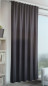 Preview: Seitenschal 140*245cm Jakob Dunkelgrau Vorhang Übergardinen Dekoschals mit Band