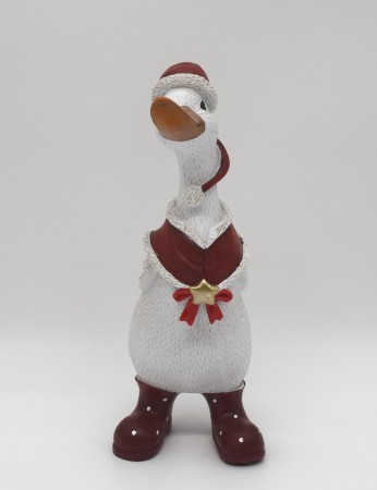 Weihnachtsgans Gundel  28 cm Adventsdekoration, Weihnachtsdekoration