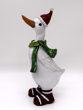 Weihnachtsgans Gerda 28 cm Adventsdekoration, Weihnachtsdekoration