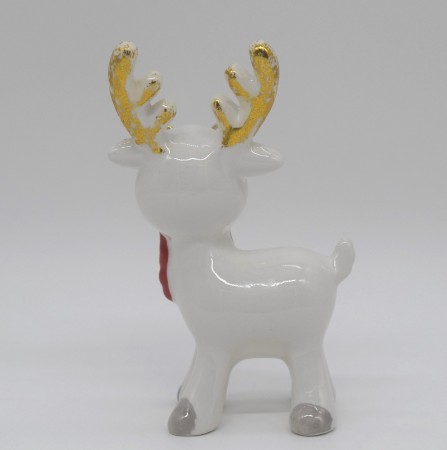 Weihnachtsrentier Sven mit Brille 12,5 cm Adventsdekoration, Weihnachtsdekoration