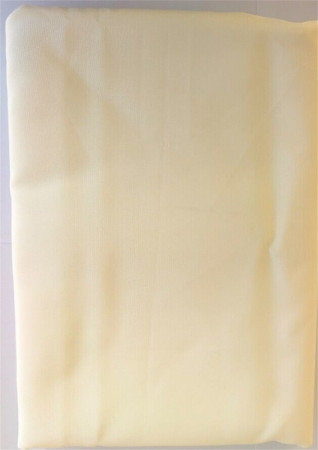 Seitenschal 140*245 cm Creme Vorhang Übergardinen Dekoschals mit Schlaufenband
