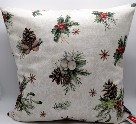Weihnachtskissenhülle Advents Kissenbezüge 50*50 cm Mistel