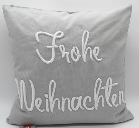 Weihnachtskissenhülle Advents Kissenbezüge 50*50 cm Frohe Weihnachten