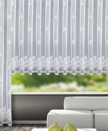 Fertiggardine Store weiß Karin