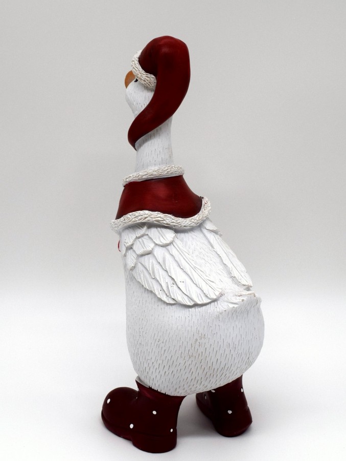 Weihnachtsgans Gundel  28 cm Adventsdekoration, Weihnachtsdekoration