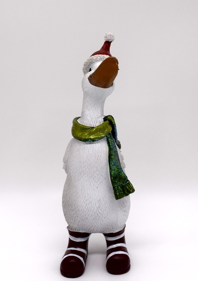 Weihnachtsgans Gerda 28 cm Adventsdekoration, Weihnachtsdekoration