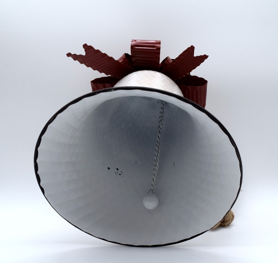 Weihnachtsglocke Glocke Retro 19 cm Adventsdekoration, Weihnachtsdekoration