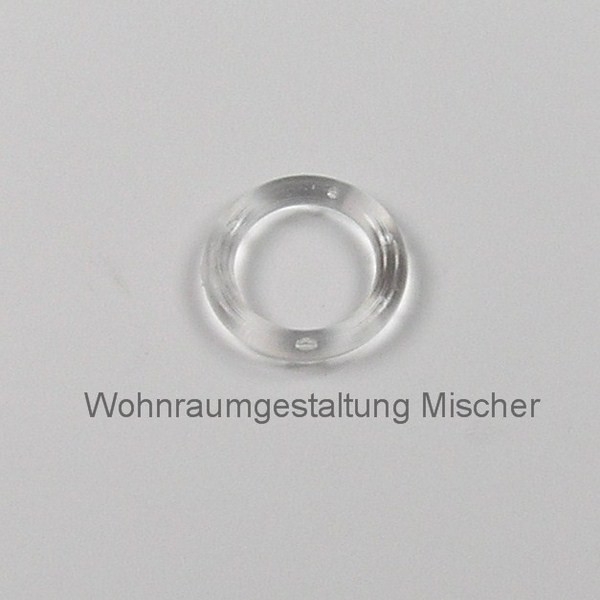 Gardinenring mittel, Kunststoff, 10 St.