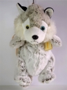Inware Kinderrucksack Husky ca. 33*18 cm Stofftier Plüschtier Tasche