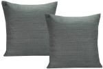 2 Kissenhüllen Kissenbezüge Marinetti 48x48 cm in grober Webstruktur DEKO TRENDS